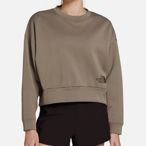 The North Face Fleece Lined Crop Crewneck Sweatshirt